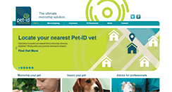 Desktop Screenshot of pet-idmicrochips.com