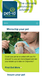 Mobile Screenshot of pet-idmicrochips.com