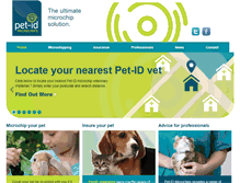 Tablet Screenshot of pet-idmicrochips.com